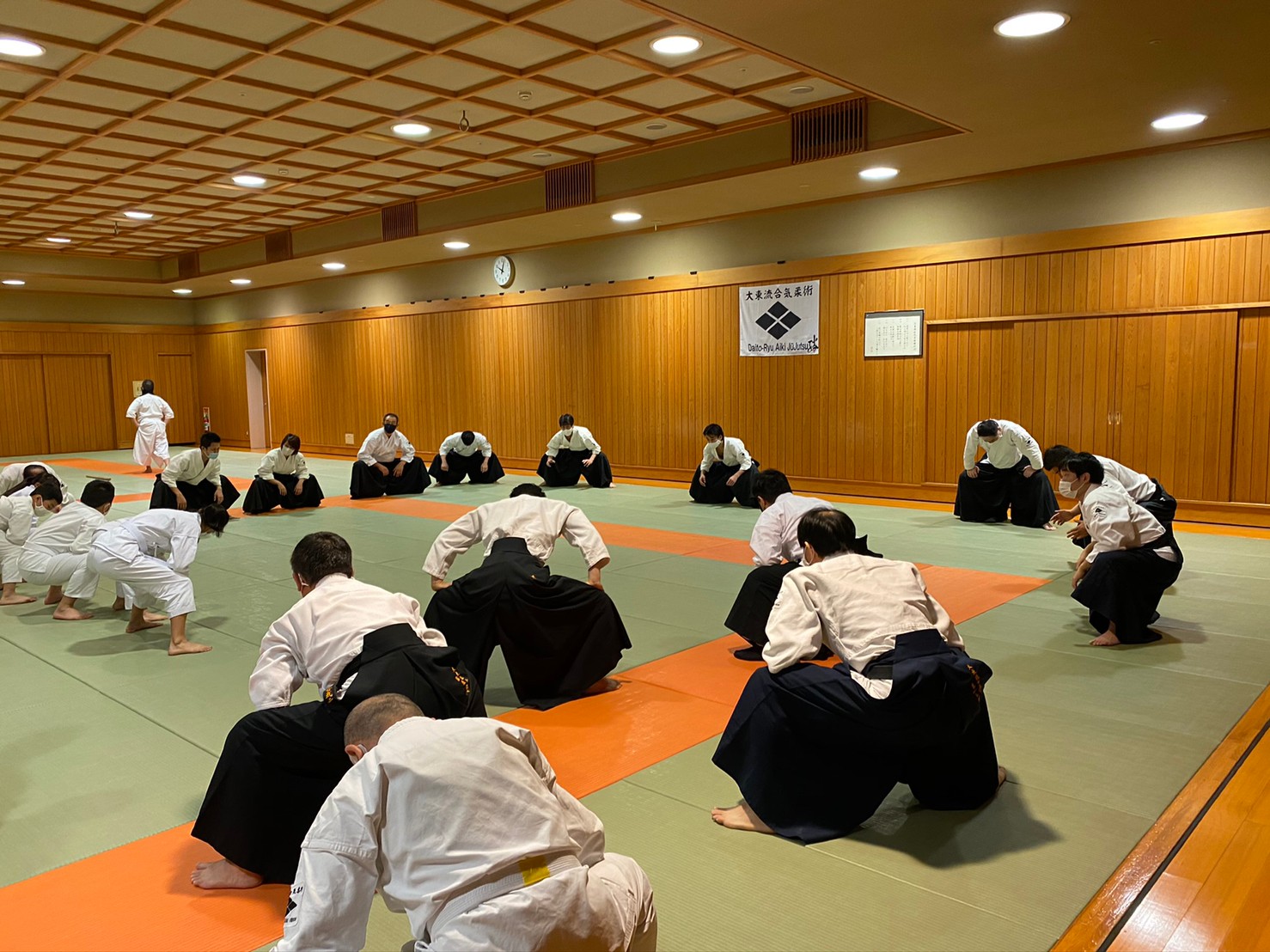 国内合同稽古 大東流合気柔術本部道場